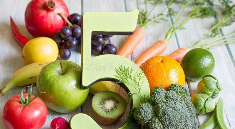 Eating five a day is good for mental health