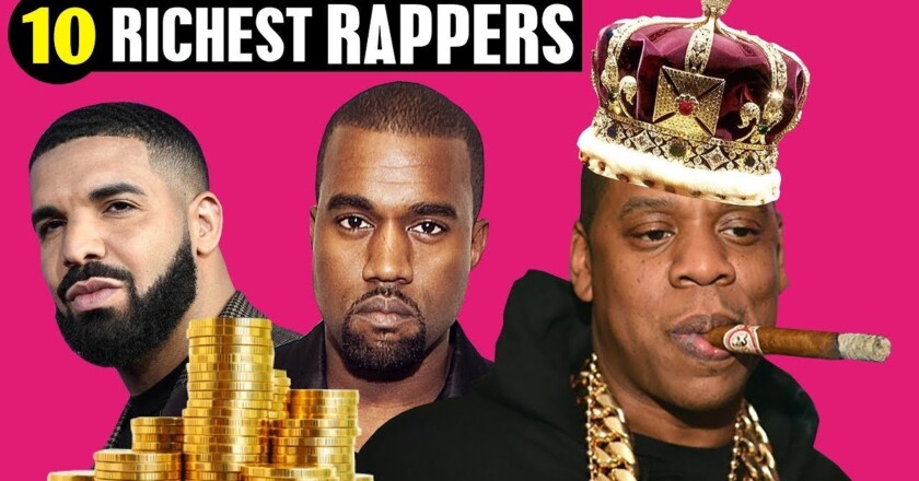 Top 10 richest rappers in the world 2022-2023