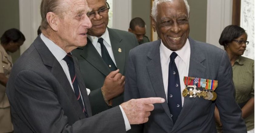 ULRIC CROSS honoured by his peers in the RAF