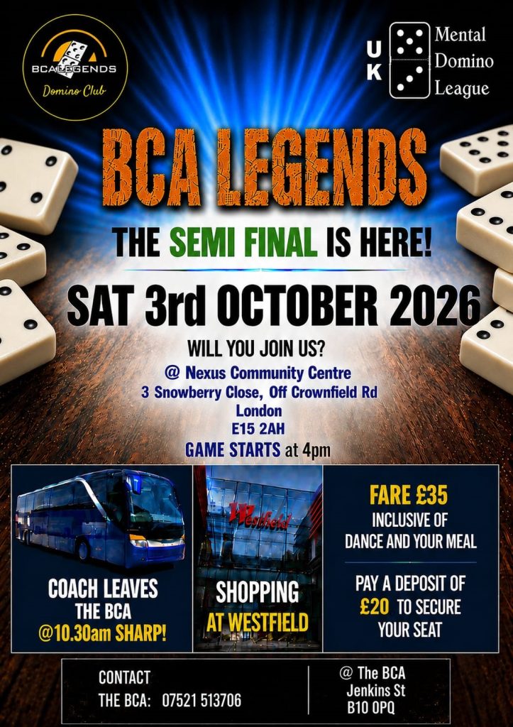 BCA Legends Domino Club Set for Big Semi-Final